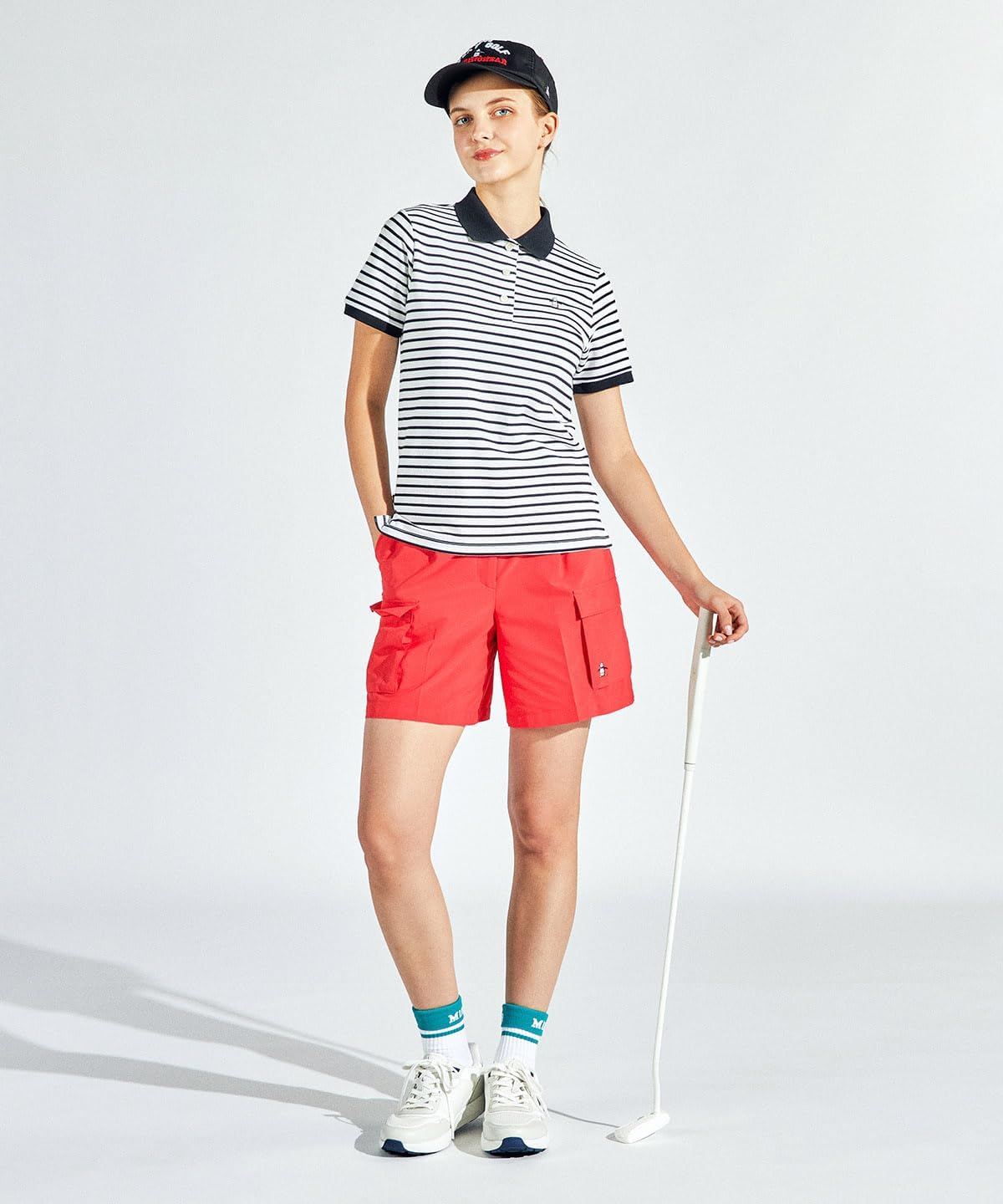 マンシングウェア] 半袖シャツ ポロシャツ サンスクリーン 吸汗速乾